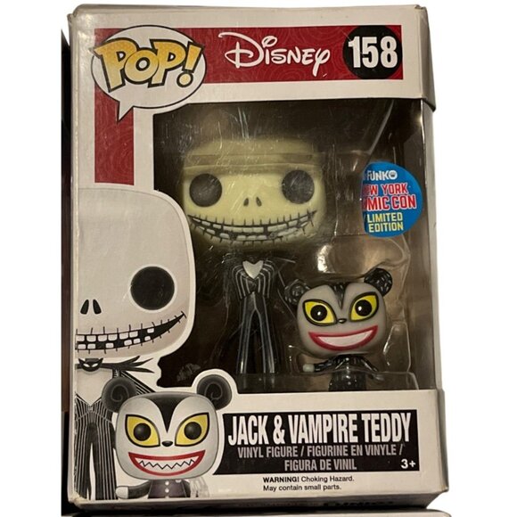 Funko Pop! - Desaad Minn-Erva Jack & Vampire Teddy Cuphead Aang w/ Momo Darkseid - Picture 5 of 8